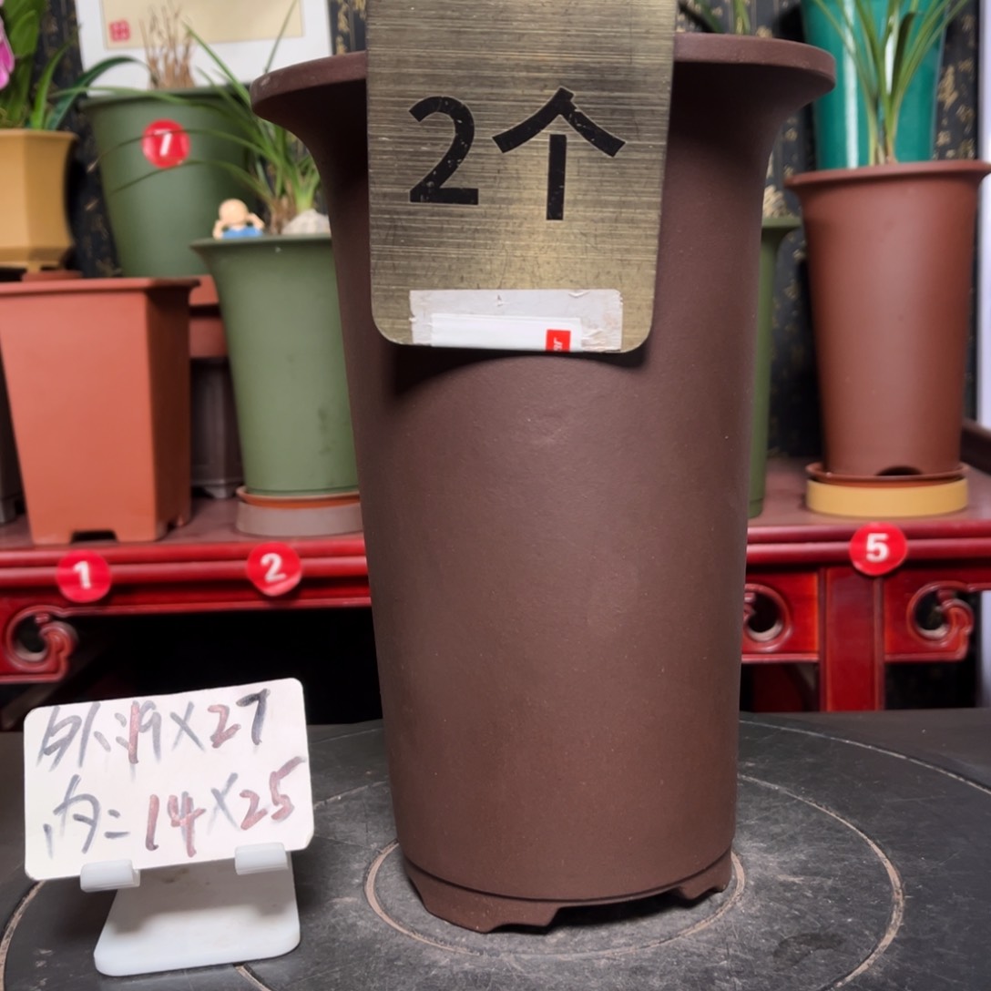 紫砂花盆紫砂花盆