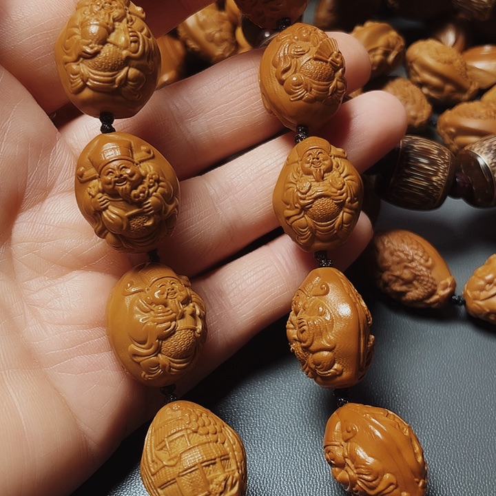 园林，财神，手持，工艺