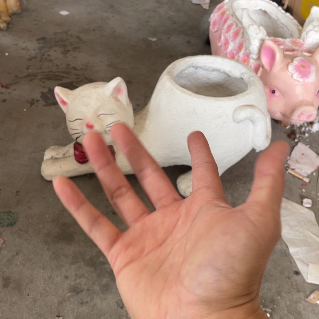 【闪购商品】氧化镁翘屁股猫咪盆