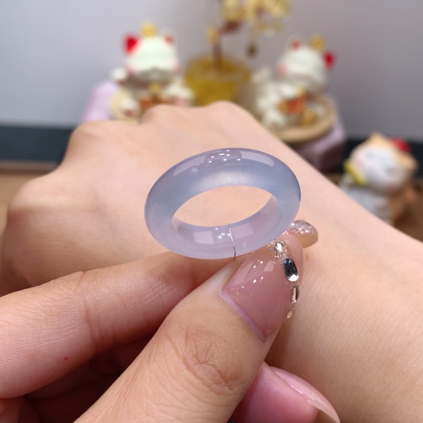 【闪购商品】未镶嵌戒指翡翠14-15号