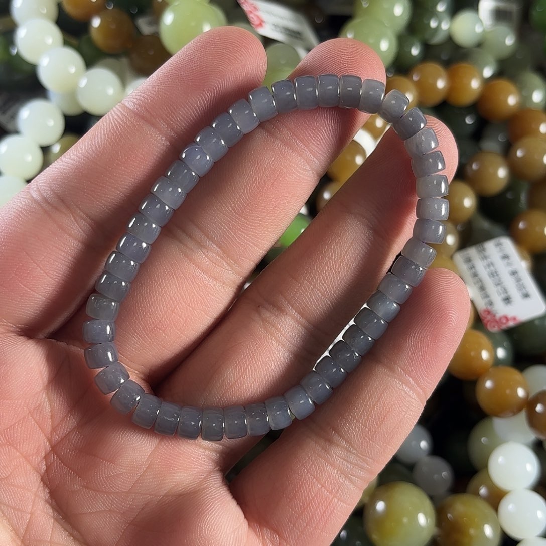 和田玉手链未镶嵌W402