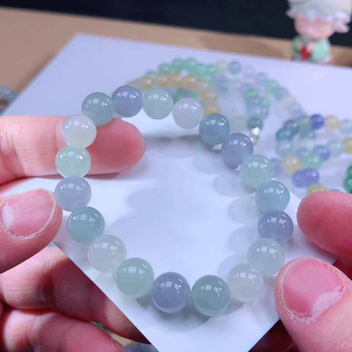 翡翠手链未镶嵌翡翠