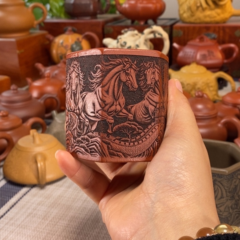 【闪购商品】茶壶紫砂?***然