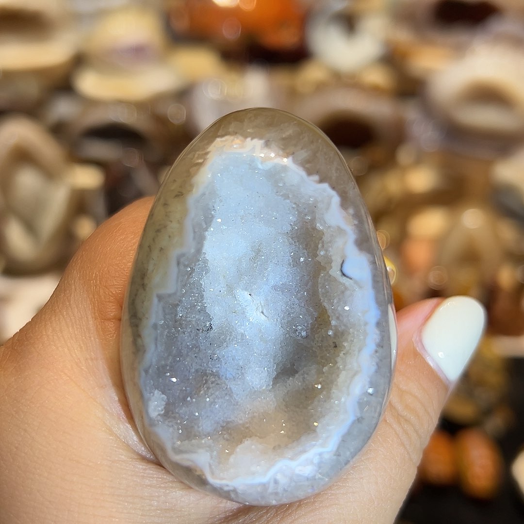 玛瑙/玉髓无合金龙蛋