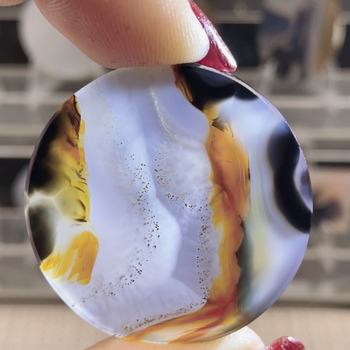 玛瑙/玉髓未镶嵌颈饰