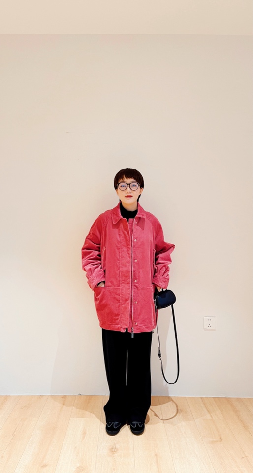 灯芯绒 - 风衣外套