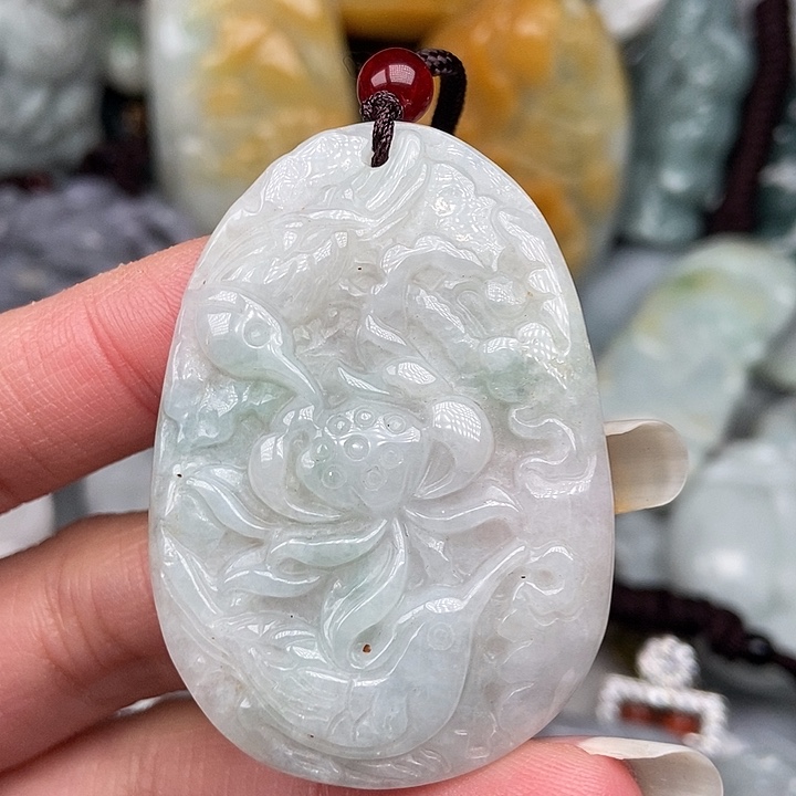 颈饰未镶嵌翡翠翡翠