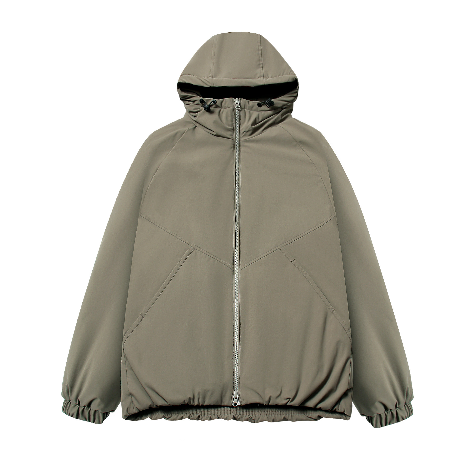 90白鸭绒日系复古冬季保暖连帽羽绒服潮牌男宽松休闲外套