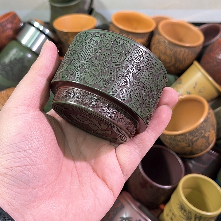 茶杯紫砂全手工紫砂主人杯