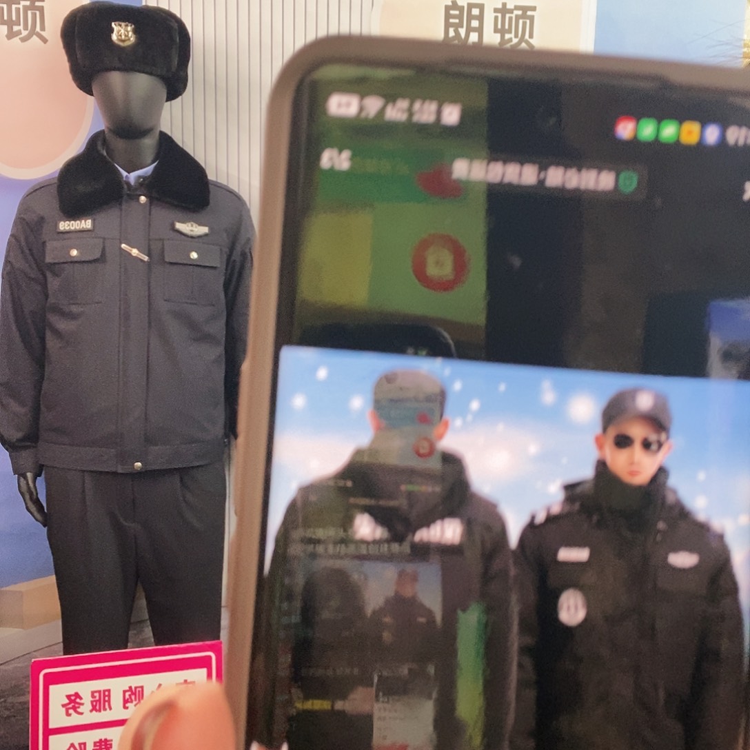 黑色斜纹棉大衣中长款175码