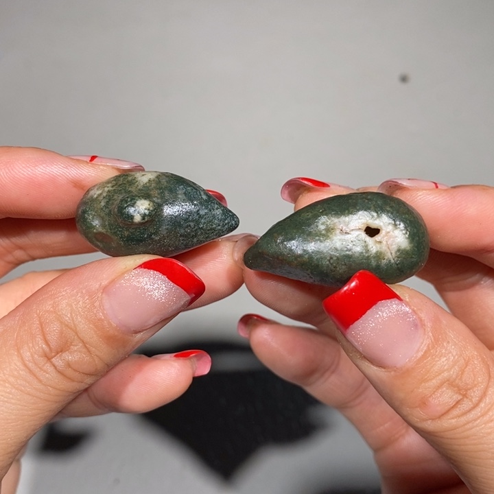 玛瑙/玉髓车挂合金鹿*~474