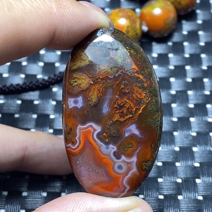 玛瑙/玉髓颈饰未镶嵌?***?