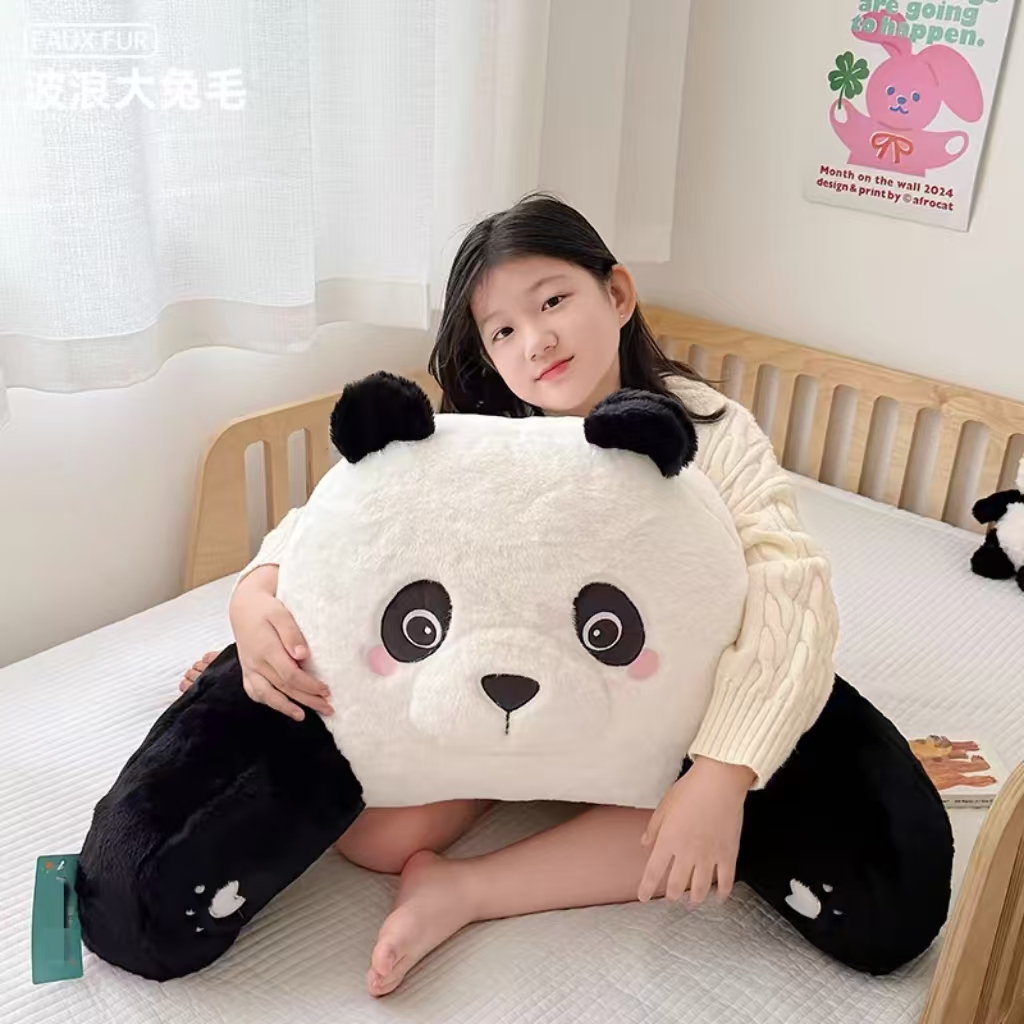 简逛靠枕床头软包大靠背飘窗靠垫腰部支撑居家沙发四季靠背垫加大