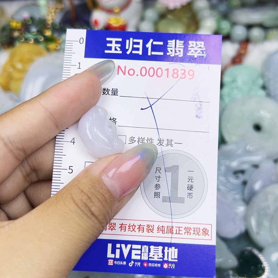 翡翠未镶嵌颈饰Wqqq