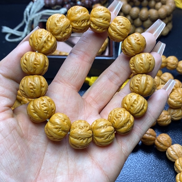 核桃手串/手链猴头