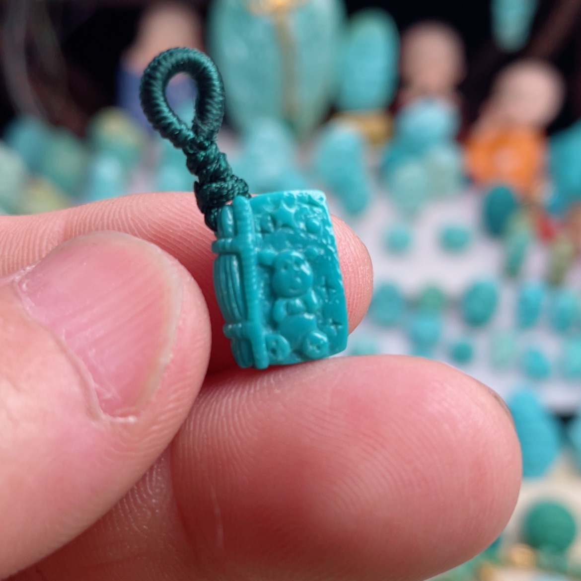 【闪购商品】绿松石吊坠(不含链)未镶嵌