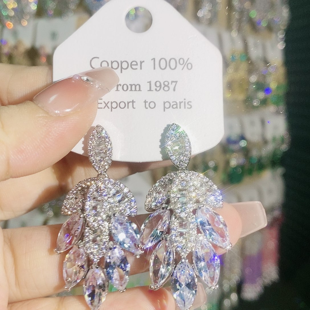 铜合金925银锆石