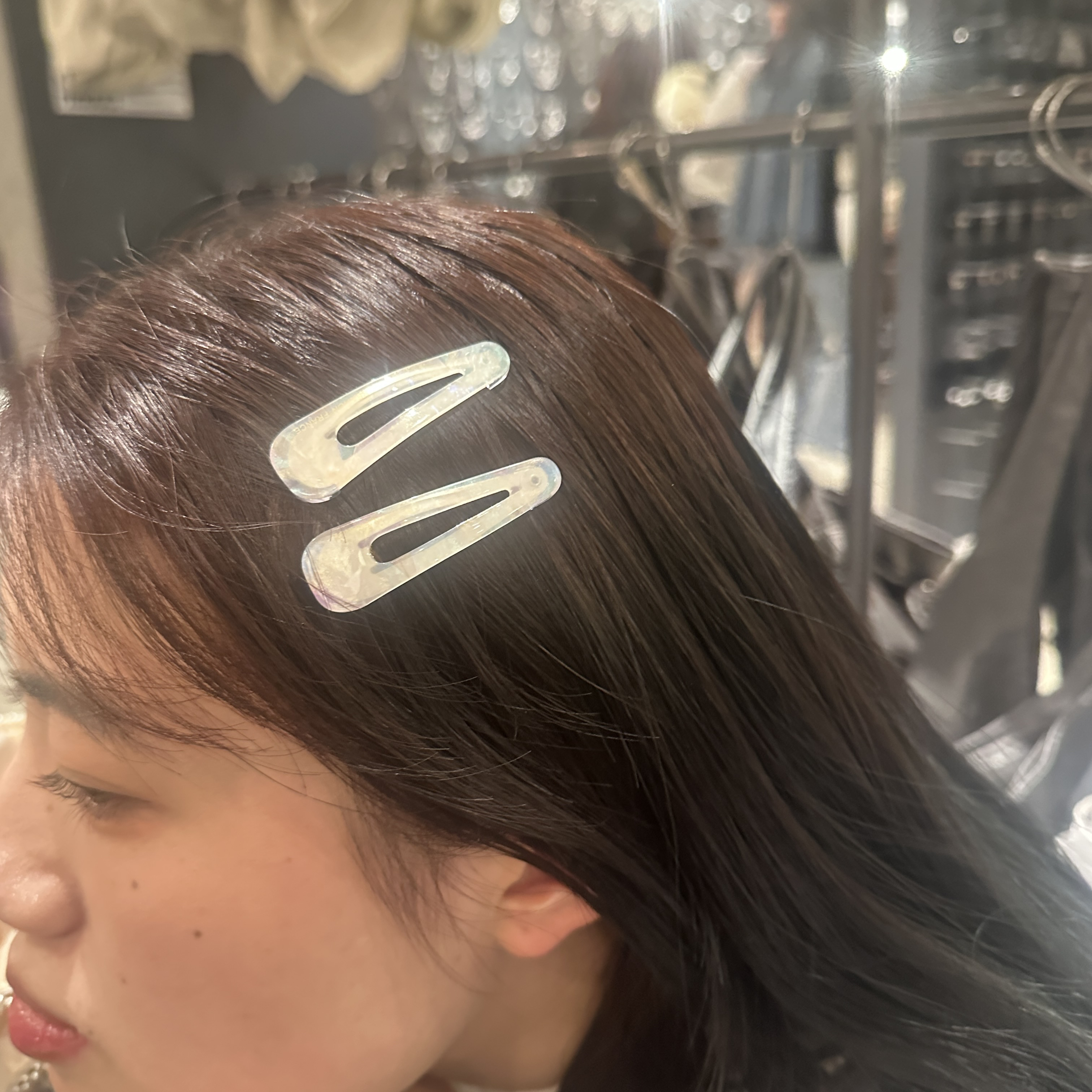 欣欣在韩国发夹/NO退订制正品韩系边夹FJ100005