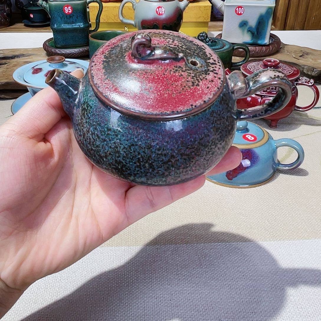 壶禹州钧瓷艺术作品