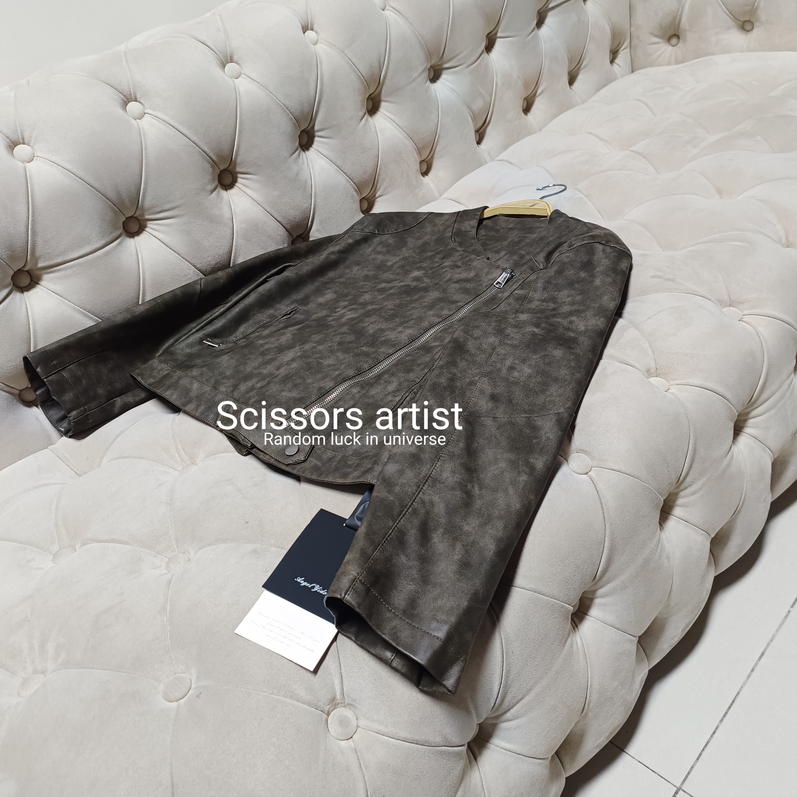 【Scissors artist】高端设计师走秀女装外套5262