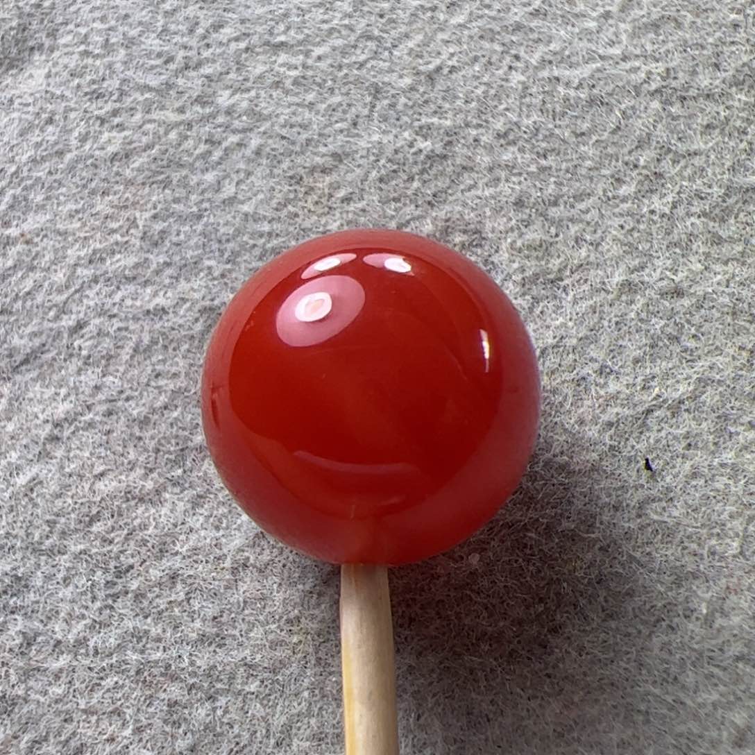 南红玛瑙11.2单珠未镶嵌