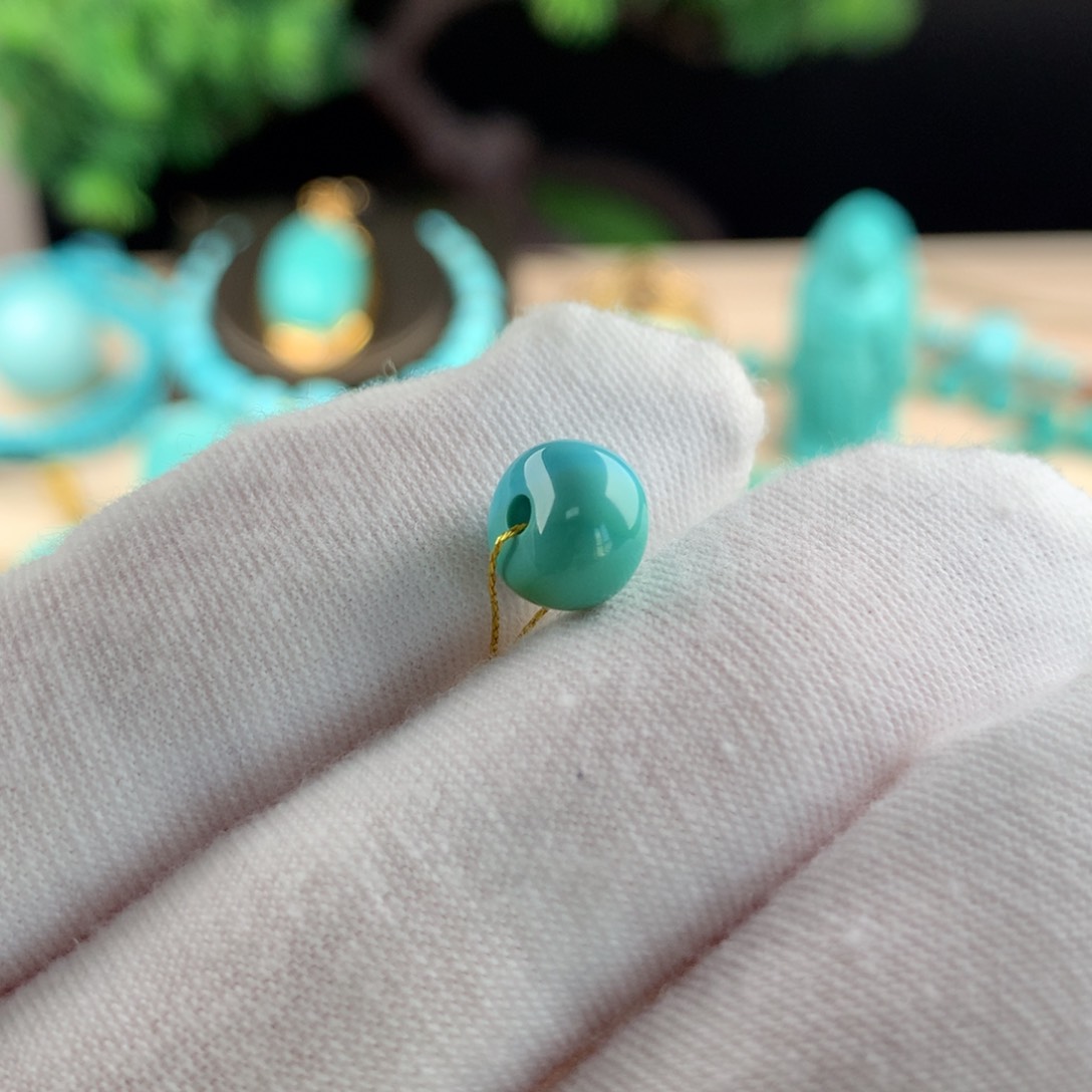 绿松石配珠卡8.5未镶嵌