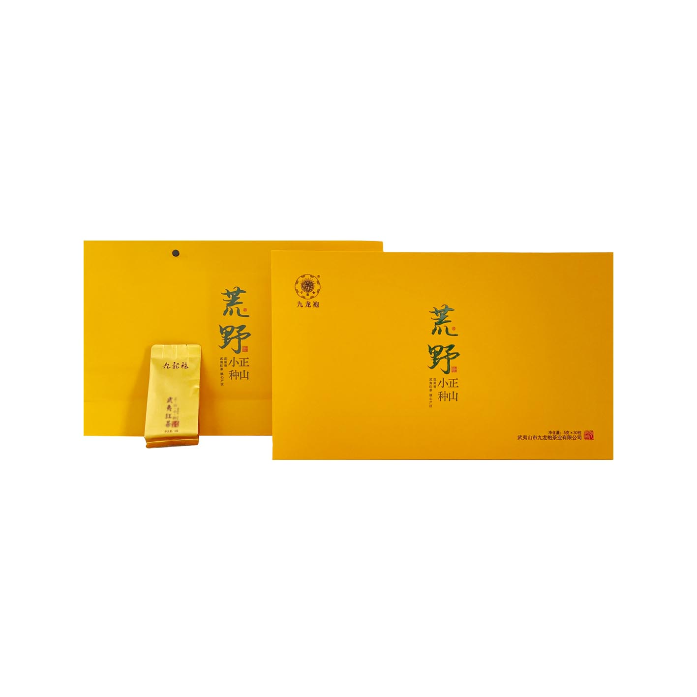 九龙袍荒野花果香正山小种150g
