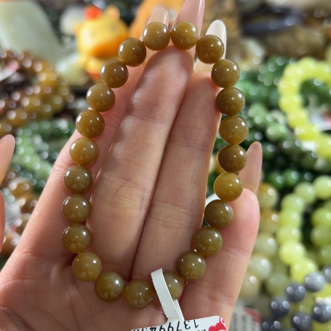 和田玉未镶嵌手链204