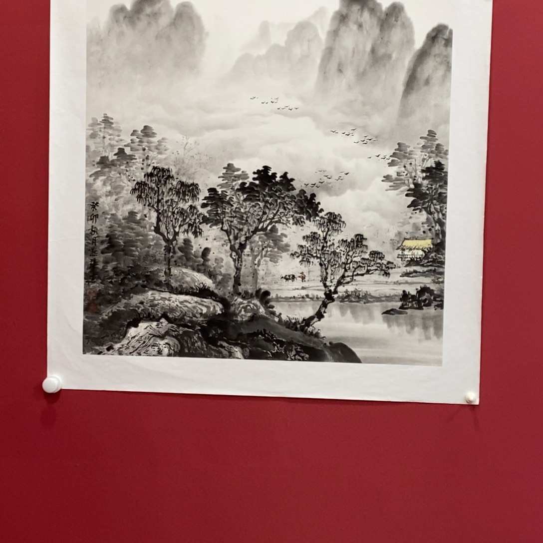 国画泰****堂张燕琴四尺斗方精品佳作