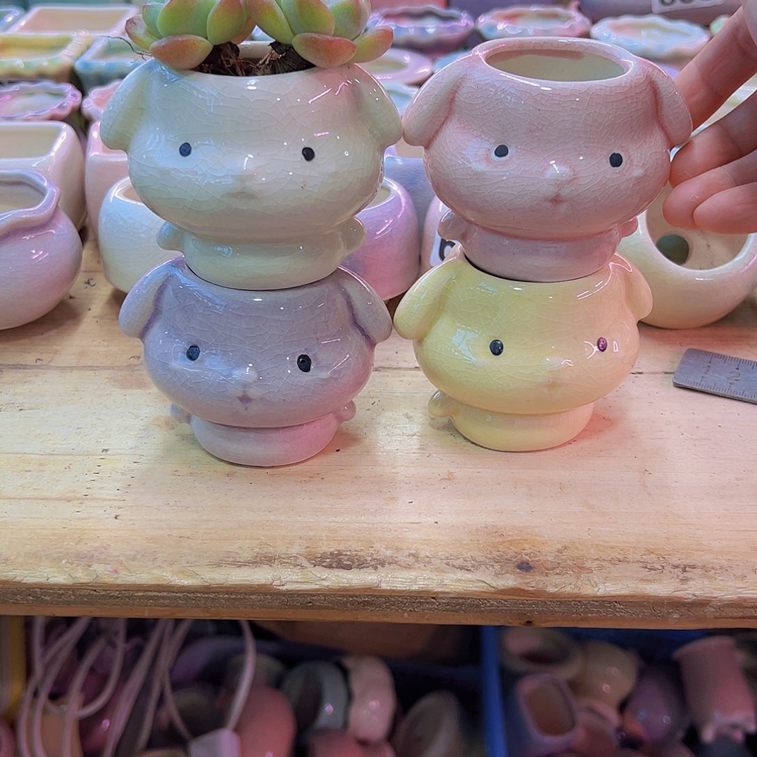 陶瓷花盆当场凑满12包邮