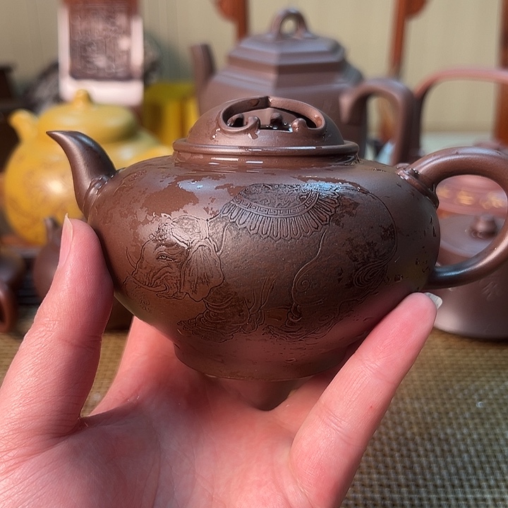联***彬茶壶紫砂宜兴紫砂壶1