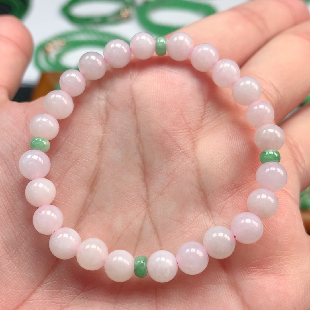 翡翠手链未镶嵌翡翠