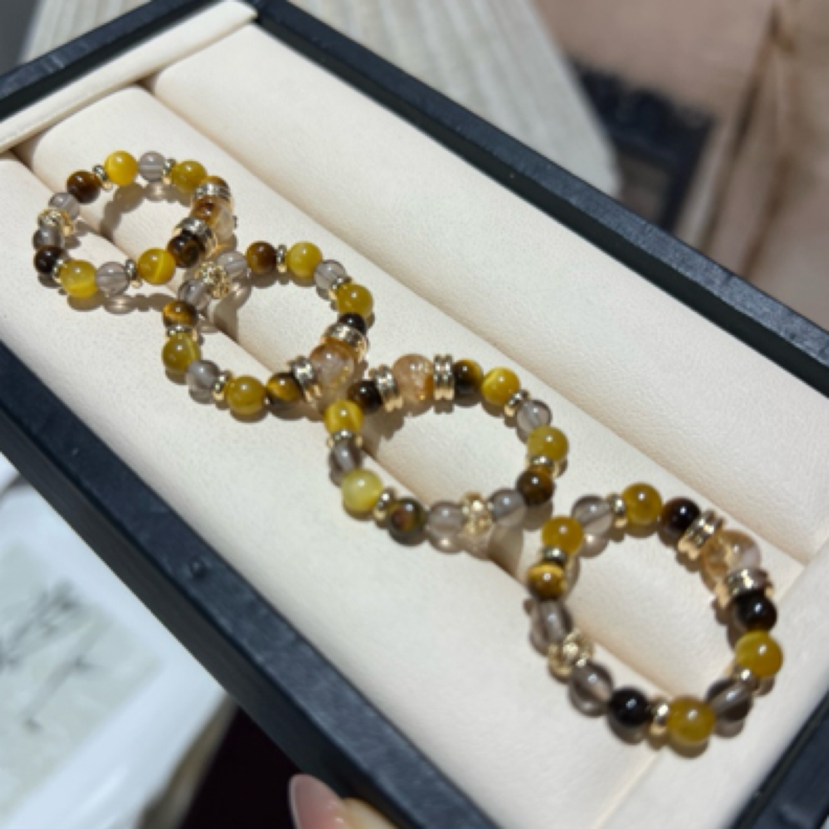 【月月家】BM006天然金霸戒圈大集合招米神器多样性发其一