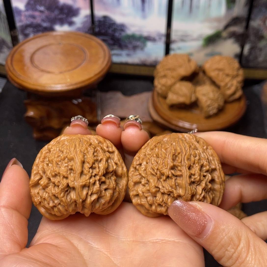 文玩核桃把件46全南疆石