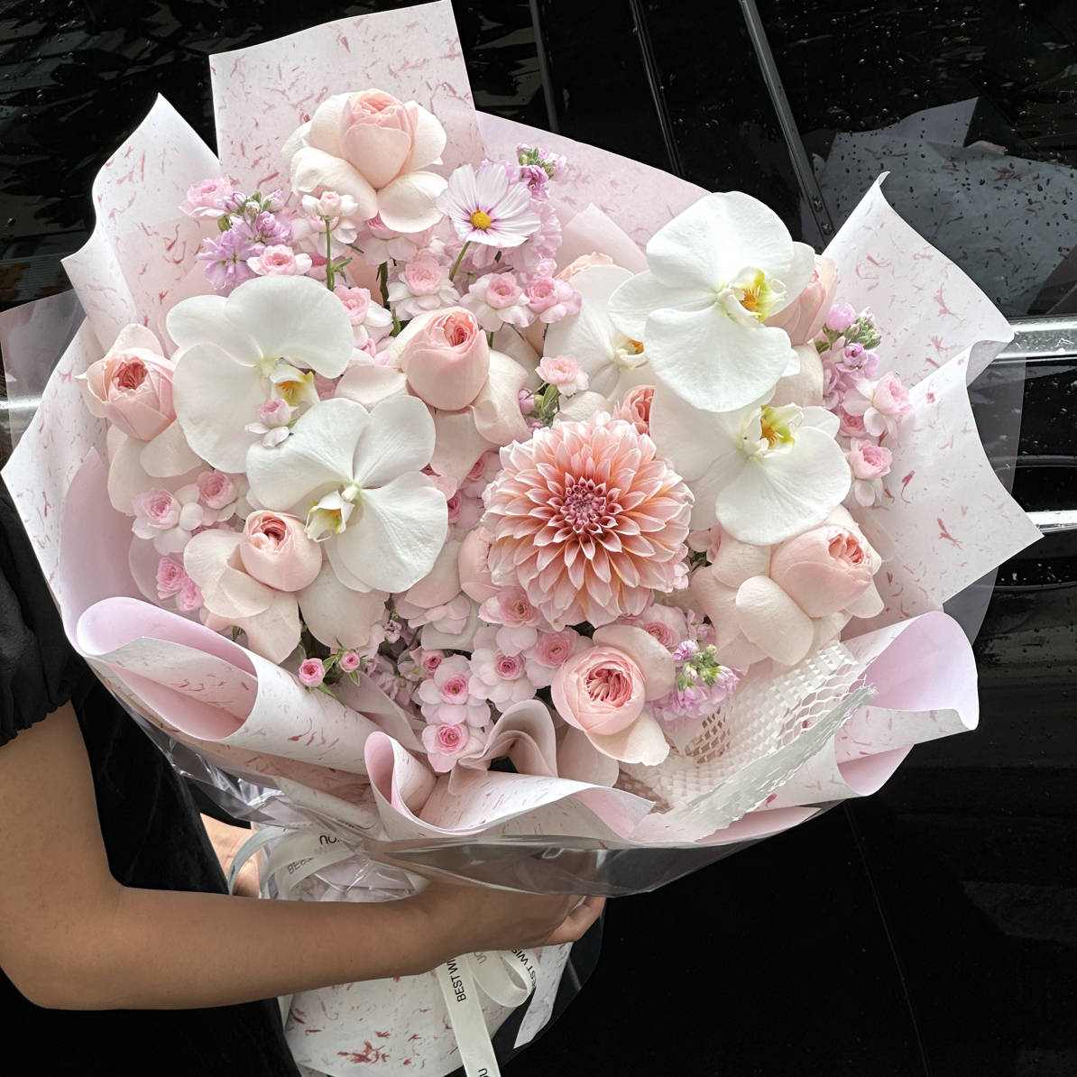 【赤水同城配送】粉玫瑰花束七夕节送女朋友闺蜜朋友对象