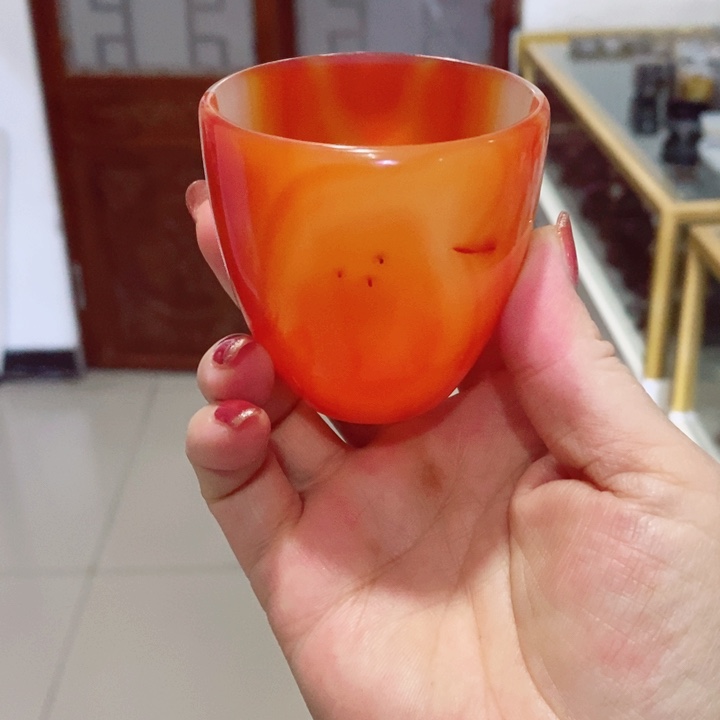 玛瑙/玉髓茶具未镶嵌夏*