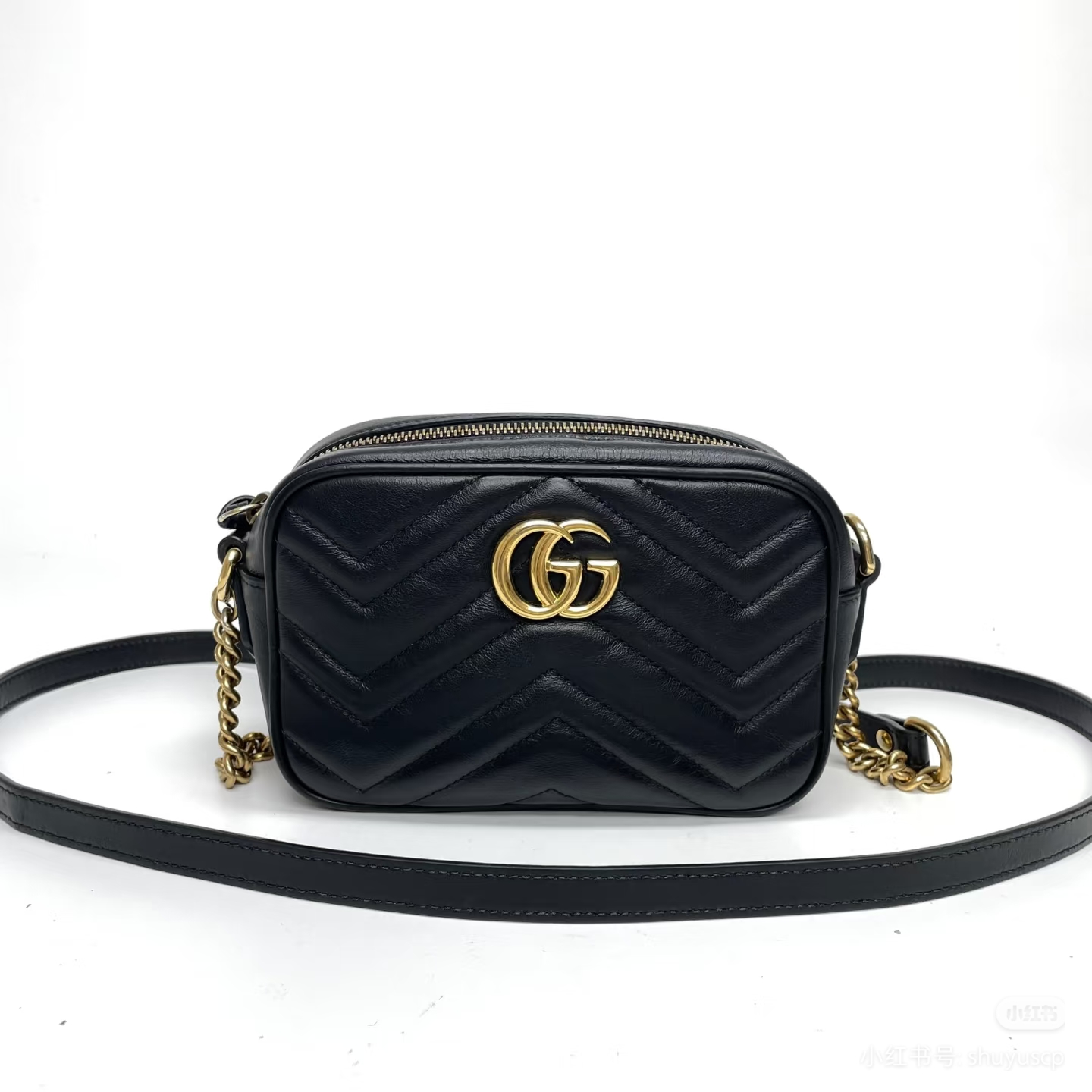 95新 GUCCI/古驰 G专属/古驰马蒙斜挎包/06002