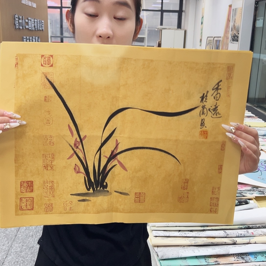 国画国画作品纯手绘