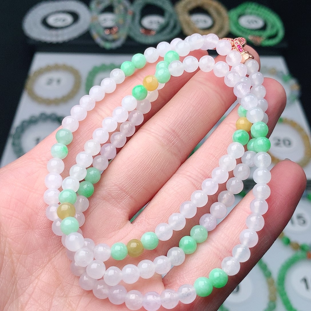 翡翠手串未镶嵌翡翠