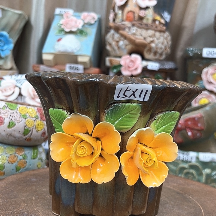 红陶粗陶多肉花盆