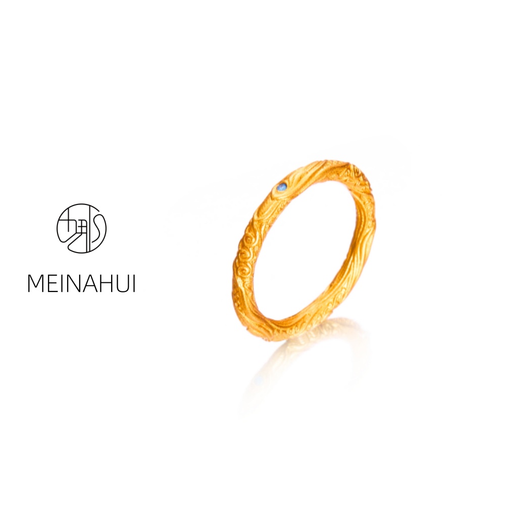 MEINAHUI/(香）哪吒戒指气质时尚手工百搭复古潮流