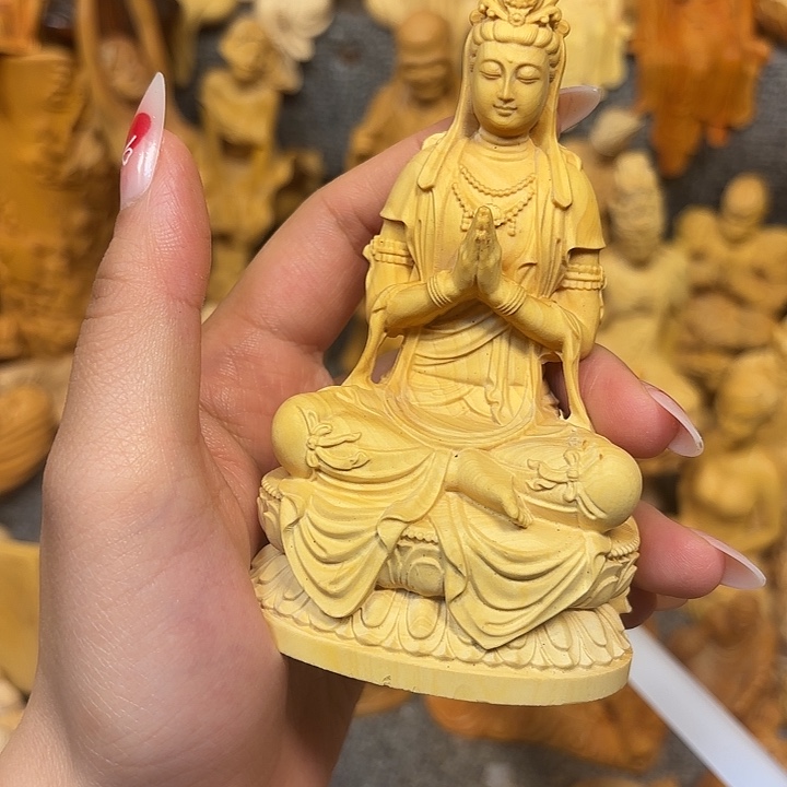 黄杨木黄杨木瑕疵观音