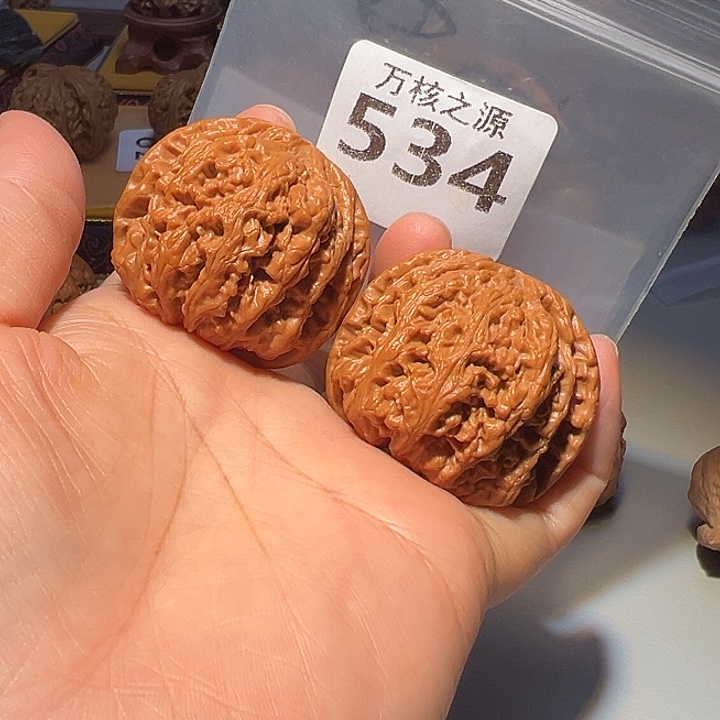 桃核吊坠42球形平谷大粗筋……