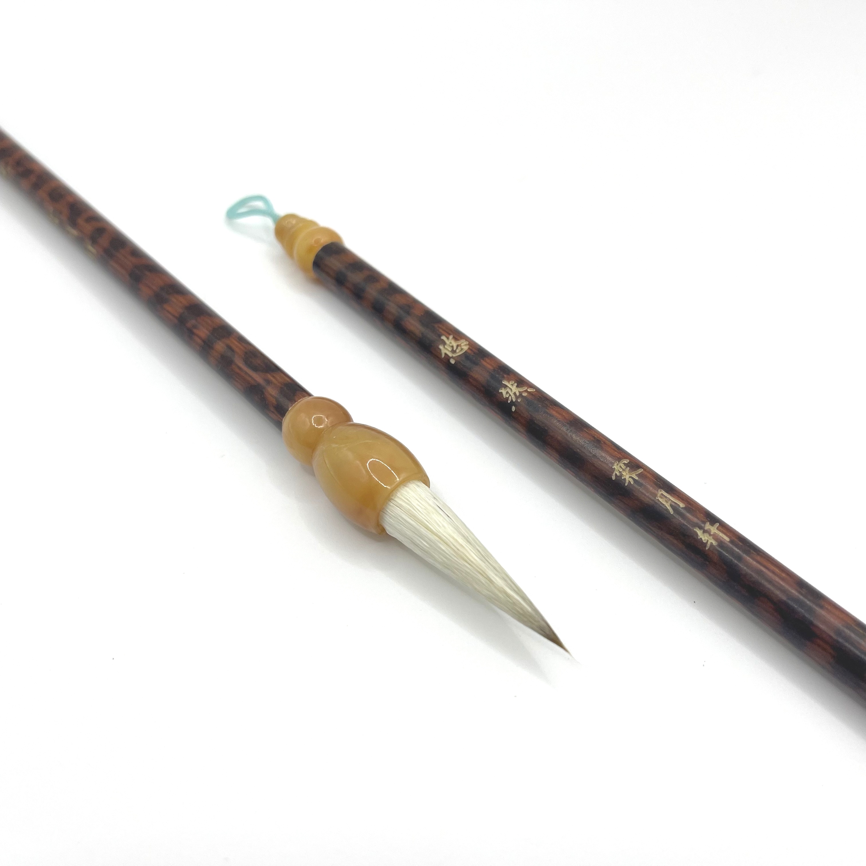 【悠然】狼羊兼毫中楷毛笔出锋3.6口径0.9楷行隶国画 仅清水试写