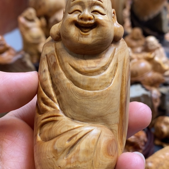 柏木工艺品摆件制作