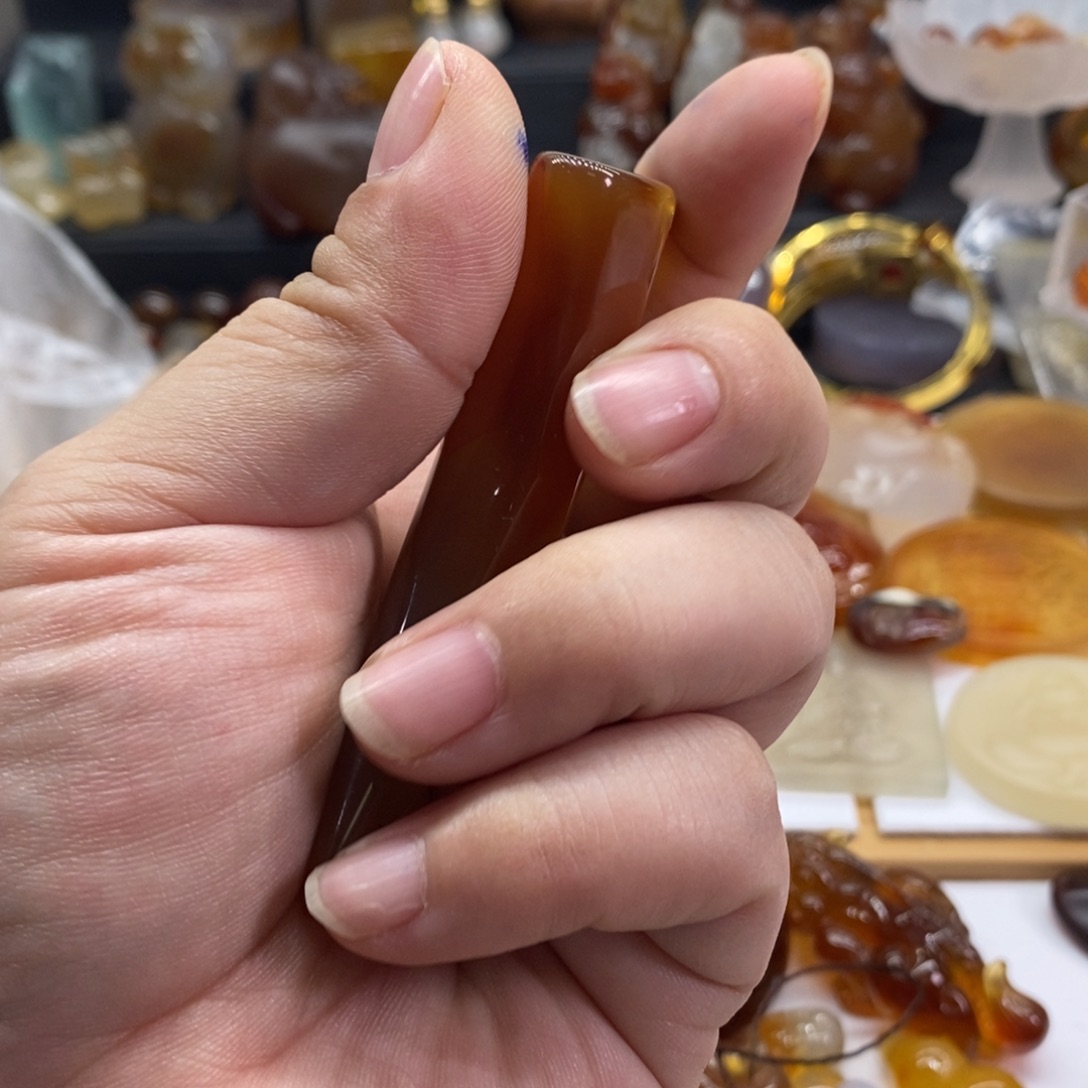 玛瑙/玉髓未镶嵌颈饰