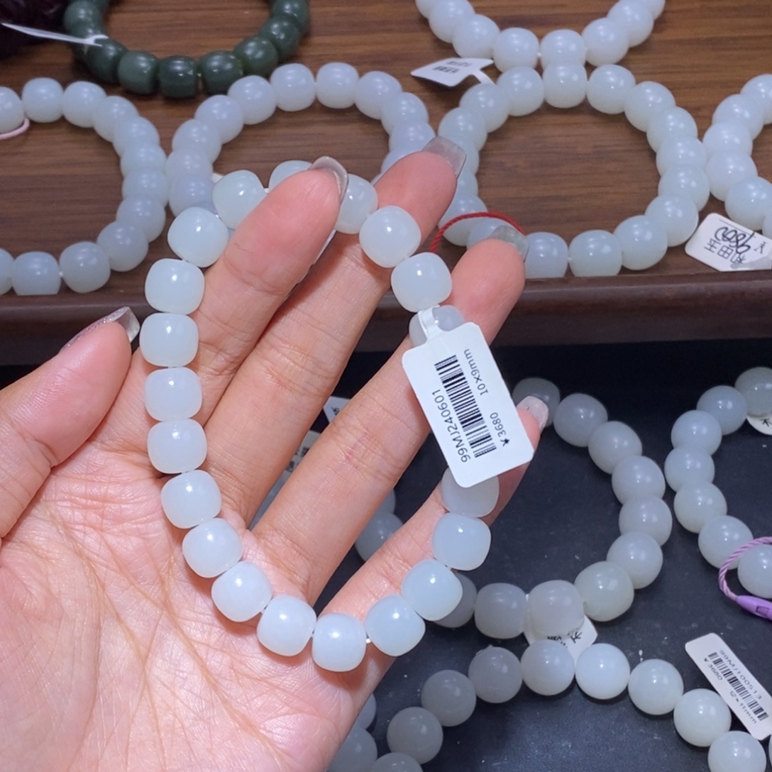 明***。手链未镶嵌和田玉老型10