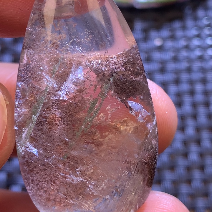 水晶吊坠(不含链)未镶嵌心**华