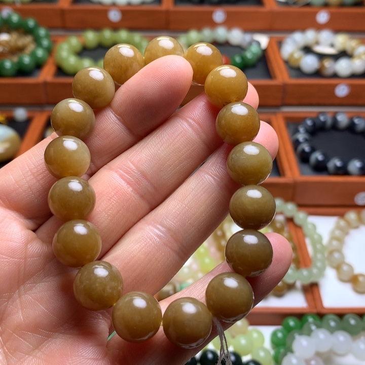 和田玉手串未镶嵌