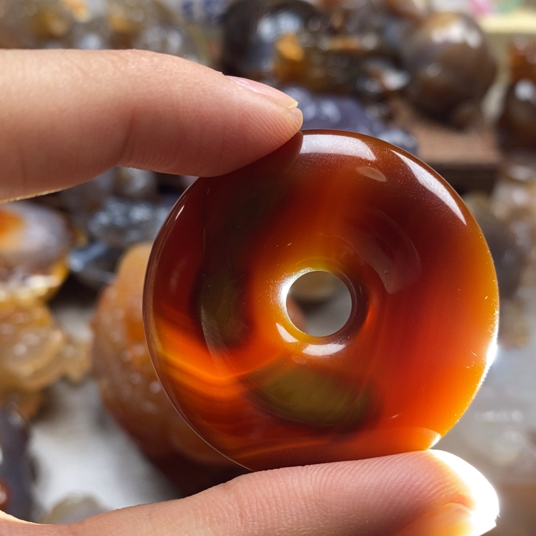 玛瑙/玉髓未镶嵌颈饰